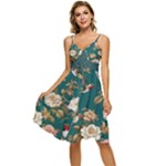 080f6de5-096e-4225-a1a8-67987f606164imagemarker Lorelei Sleeveless Tie Front Chiffon Dress