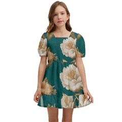 Kids  Short Sleeve Dolly Dress 