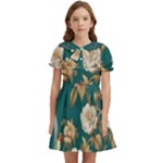 080f6de5-096e-4225-a1a8-67987f606164imagemarker Lorelei Kids  Bow Tie Puff Sleeve Dress