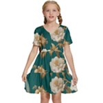 080f6de5-096e-4225-a1a8-67987f606164imagemarker Lorelei Kids  Short Sleeve Tiered Mini Dress
