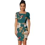 080f6de5-096e-4225-a1a8-67987f606164imagemarker Lorelei Fitted Knot Split End Bodycon Dress