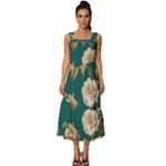 080f6de5-096e-4225-a1a8-67987f606164imagemarker Lorelei Square Neckline Tiered Midi Dress
