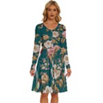 080f6de5-096e-4225-a1a8-67987f606164imagemarker Lorelei Long Sleeve Dress With Pocket