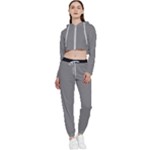 Grey 338aae64-e2b5-4d24-b9b9-095e96d64e58imagemarker Helios Cropped Zip Up Lounge Set