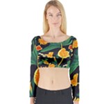 B735766c Long Sleeve Crop Top