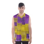 Plaid Purple And 02f5b (1) Men s Basketball Tank Top
