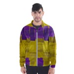 Plaid Purple And 02f5b (1) Men s Windbreaker