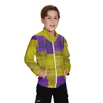 Plaid Purple And 02f5b (1) Kids  Windbreaker