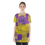 Plaid Purple And 02f5b (1) Skirt Hem Sports Top