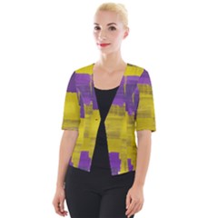 Cropped Button Cardigan 