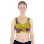 Plaid Purple And 02f5b (1) Sports Bra With Pocket
