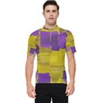 Plaid Purple And 02f5b (1) Men s Short Sleeve Rash Guard