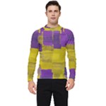 Plaid Purple And 02f5b (1) Men s Long Sleeve Rash Guard