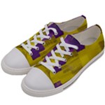 Plaid Purple And 02f5b (1) Men s Low Top Canvas Sneakers