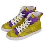 Plaid Purple And 02f5b (1) Women s Hi-Top Skate Sneakers