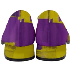 Women s Chunky Heel Loafers 