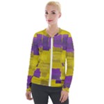 Plaid Purple And 02f5b (1) Velvet Zip Up Jacket