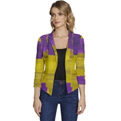 Women s Casual 3/4 Sleeve Spring Jacket 