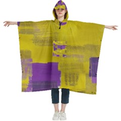 Women s Hooded Rain Ponchos 