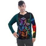 004040 Men s Pique Long Sleeve T-Shirt