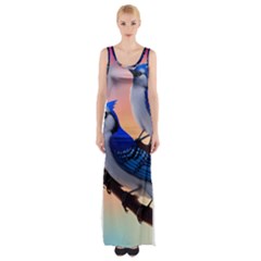 Thigh Split Maxi Dress 
