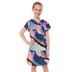 Kids  Drop Waist Dress 
