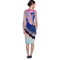 Sleeveless Velvet Midi Dress 