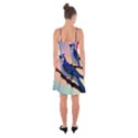 Ruffle Detail Chiffon Dress 
