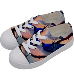 Kids  Low Top Canvas Sneakers 