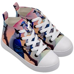 Kids  Mid-Top Canvas Sneakers 