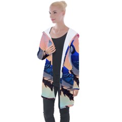 Longline Hooded Cardigan 