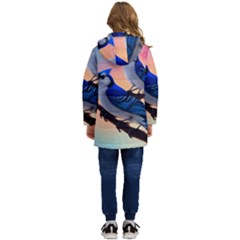 Kids  Hooded Longline Puffer Jacket 