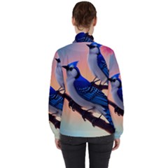 Women s High Neck Windbreaker 