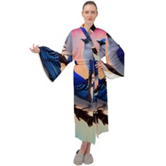 Maxi Velvet Kimono 