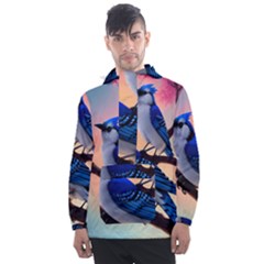 Men s Front Pocket Pullover Windbreaker 