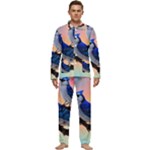 Bluebird Men s Long Sleeve Velvet Pocket Pajamas Set