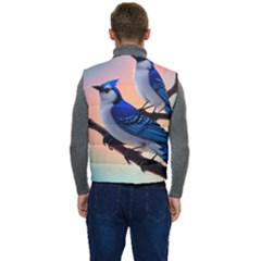 Men s Button Up Puffer Vest	 