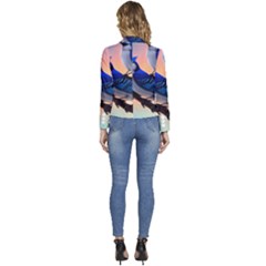 Women s Long Sleeve Revers Collar Cropped Jacket 