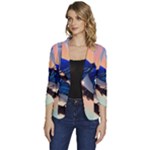 Bluebird Women s One-Button 3/4 Sleeve Short Jacket
