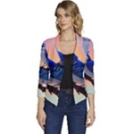 Bluebird Women s Casual 3/4 Sleeve Spring Jacket