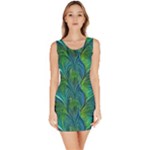 Feathered Bodycon Dress