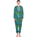 Feathered Hooded Jumpsuit (Ladies)
