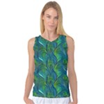 Feathered Women s Basketball Tank Top