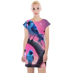 Cap Sleeve Bodycon Dress 