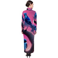 Turtleneck Maxi Dress 