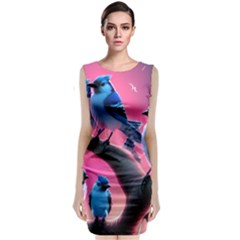 Sleeveless Velvet Midi Dress 