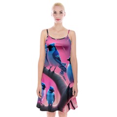 Spaghetti Strap Velvet Dress 