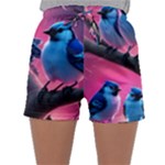 Violet Birds Sleepwear Shorts