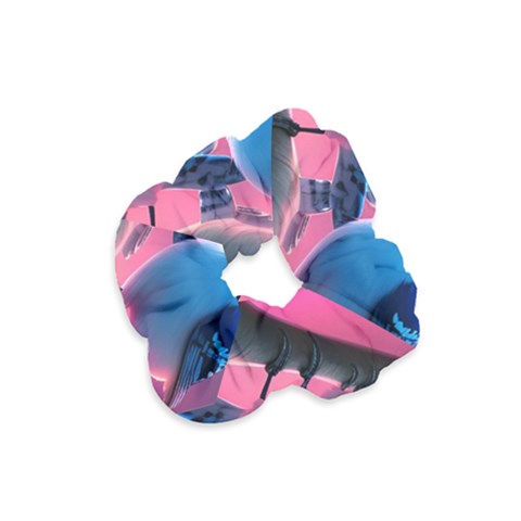 Violet Birds Velvet Scrunchie from ArtsNow.com