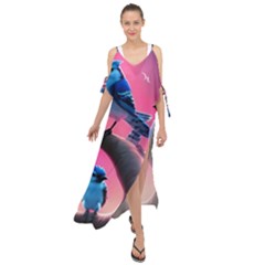 Maxi Chiffon Cover Up Dress 